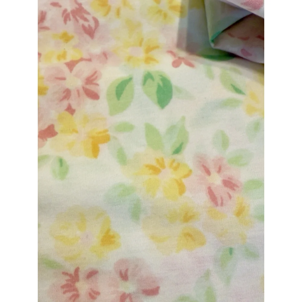 Westpoint Stevens Garden Estates Sarah Twin Sheet Set Pink Floral Eyelet Lace